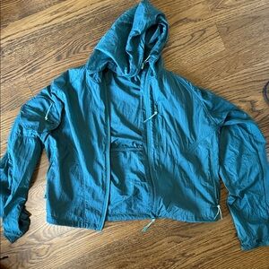 Outdoor Voices Sea Green Packable Fanny Jacket